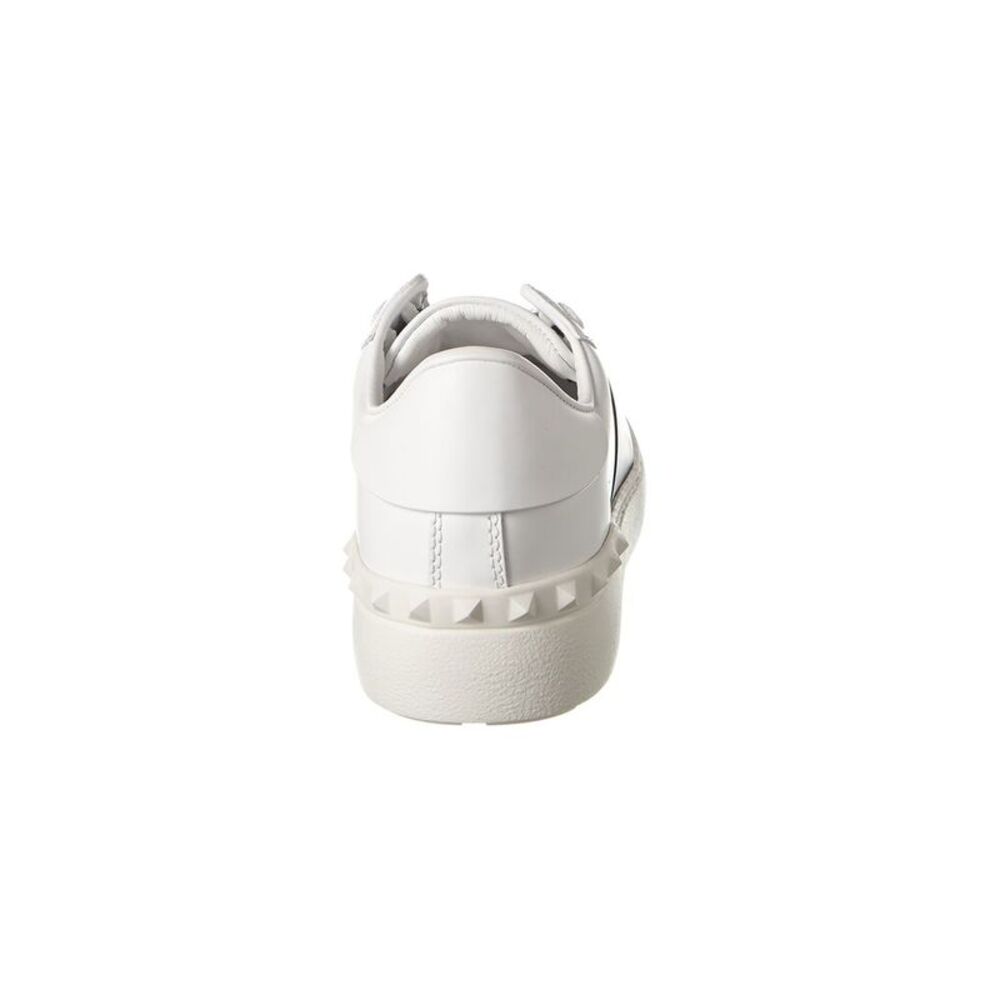 Valentino Rockstud Open Leather Sneaker - Picture 3 of 5